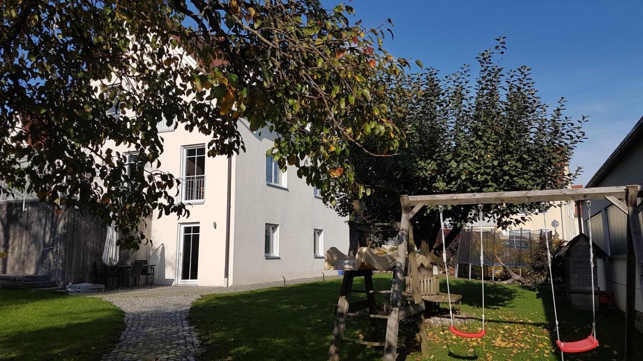 Ferienwohnung Sonnenschein Burgau Exterior foto